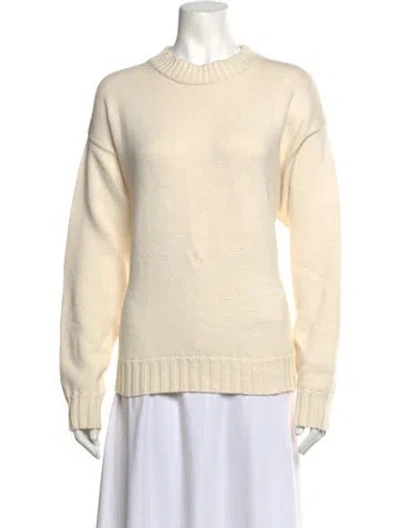 Pre-owned Donni Crew Neck Sweater In Neutrals
