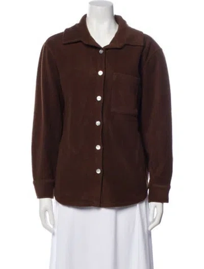 Pre-owned Donni Jacket In Brown