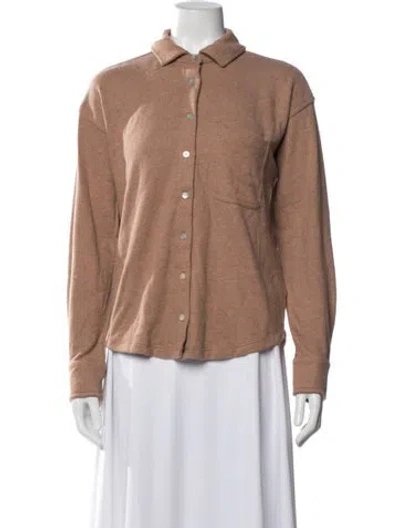 Pre-owned Donni Jacket In Brown