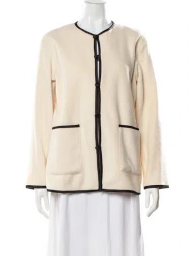 Pre-owned Donni Jacket In Neutral