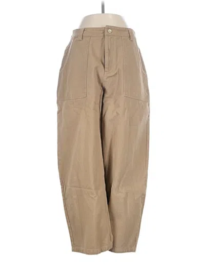 Pre-owned Donni Jeans In Tan
