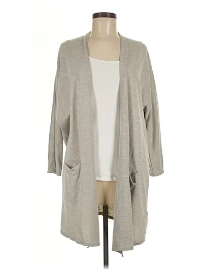 Pre-owned Donni Kimono In Gray