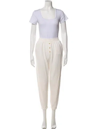 Pre-owned Donni Pant Set In Neutral