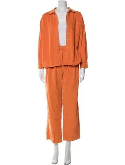 Pre-owned Donni Pant Set In Orange