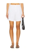 Donni Pointelle Boxer Short In White