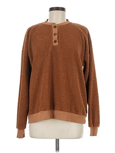 Pre-owned Donni Pullover Sweater In Brown