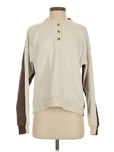 Pre-owned Donni Pullover Sweater In Tan