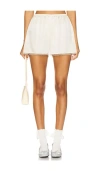 Donni Silk Lace Tap Short In White