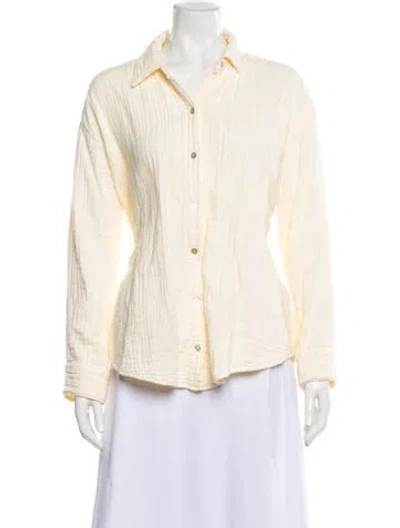 Pre-owned Donni Striped Jacket In Neutral