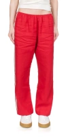 Donni X Revolve The Linen Stripe Crop Racer Pant