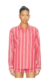 Donni The Pop Shirt In Pink