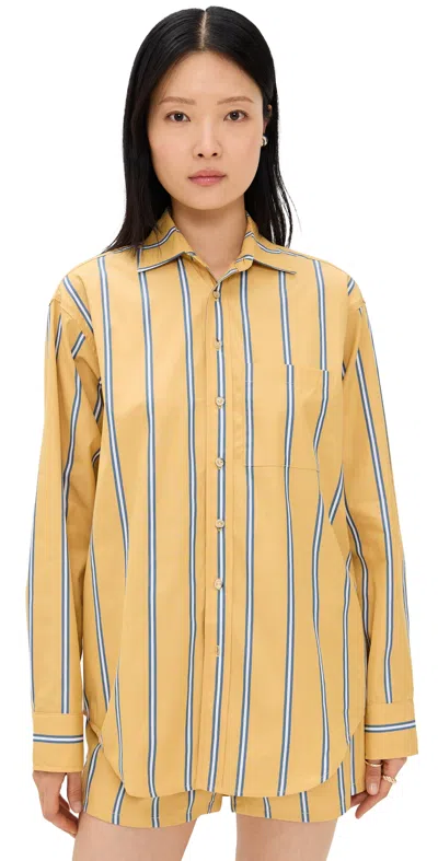 Donni The Poplin Shirt Butter