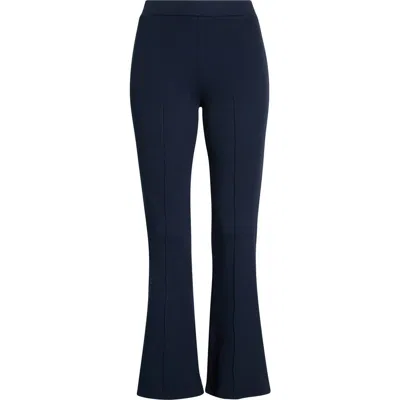 Donni . The Rib Kick Flare Pants In Blue