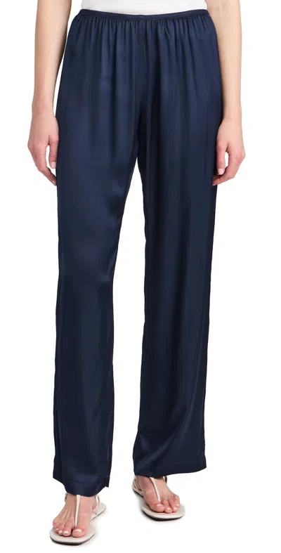 Donni The Silky Simple Pants Navy