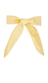 Donni The Taffeta Bow In Yellow