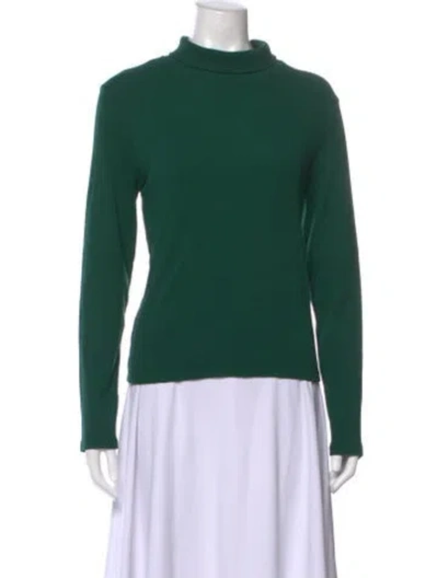 Pre-owned Donni Turtleneck Sweater In Green