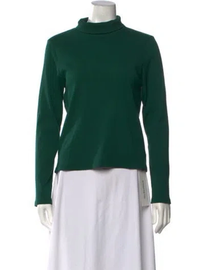 Pre-owned Donni Turtleneck Sweater In Green