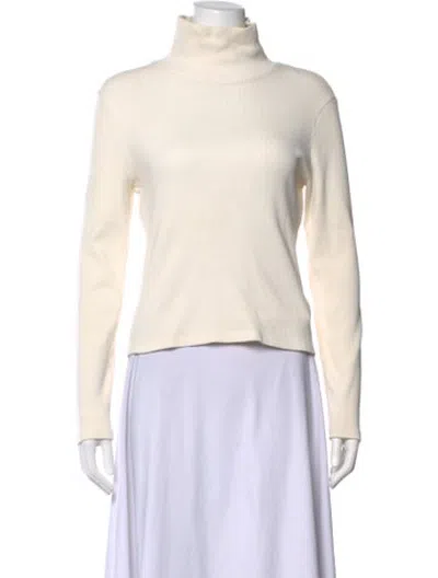 Pre-owned Donni Turtleneck Sweater In Neutrals