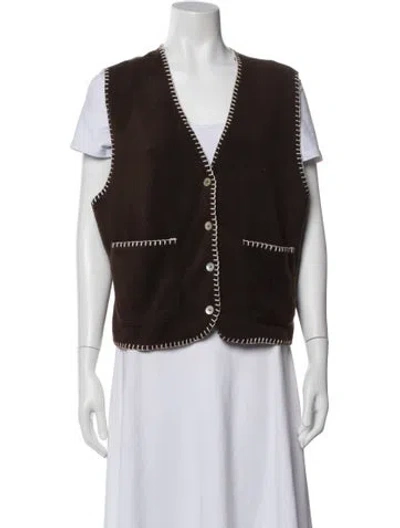 Pre-owned Donni Vest In Multi