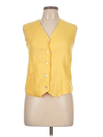 Pre-owned Donni Vest In Yellow