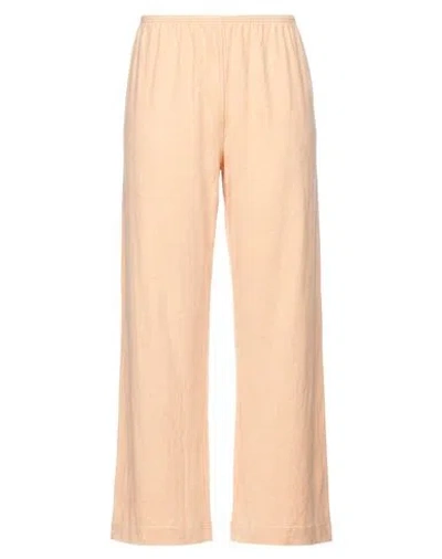 Donni . Woman Pants Marigold Size Xxl Recycled Polyester, Recycled Cotton In Neutral