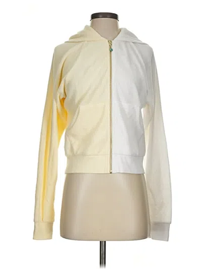 Pre-owned Donni Zip Up Hoodie In Yellow