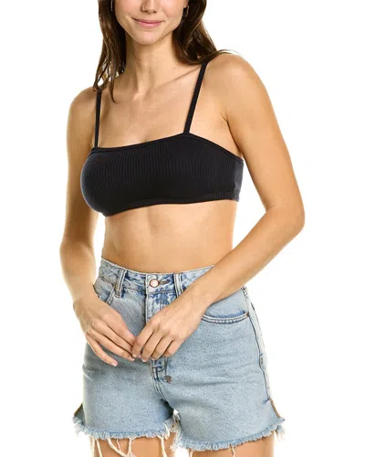 Donni . Butter Bandeau Top In Blue