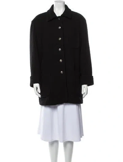 Pre-owned Donnybrook Coat In Black