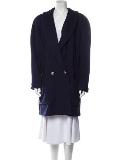 Pre-owned Donnybrook Coat In Blue
