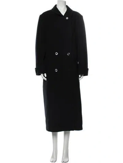 Pre-owned Donnybrook Faux Fur Coat In Blue