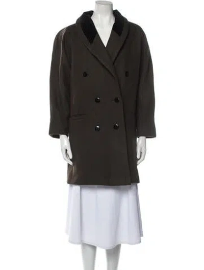 Pre-owned Donnybrook Faux Fur Coat In Brown