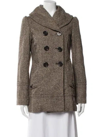 Pre-owned Donnybrook Faux Fur Coat In Brown