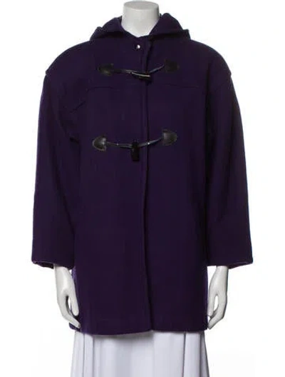 Pre-owned Donnybrook Faux Fur Coat In Purple