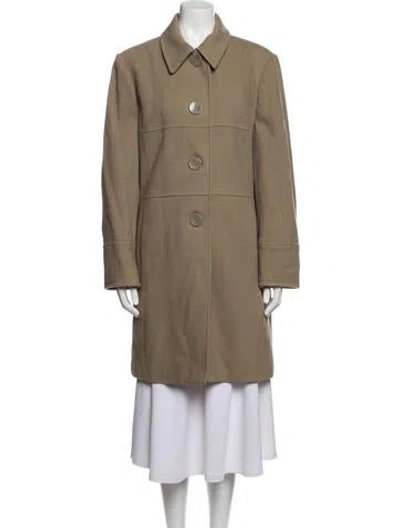 Pre-owned Donnybrook Peacoat In Neutral