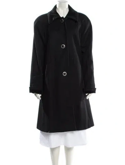 Pre-owned Donnybrook Trench Coat In Black