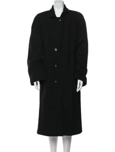 Pre-owned Donnybrook Wool Coat In Black