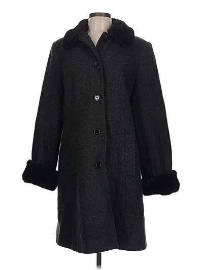 Pre-owned Donnybrook Wool Coat In Black