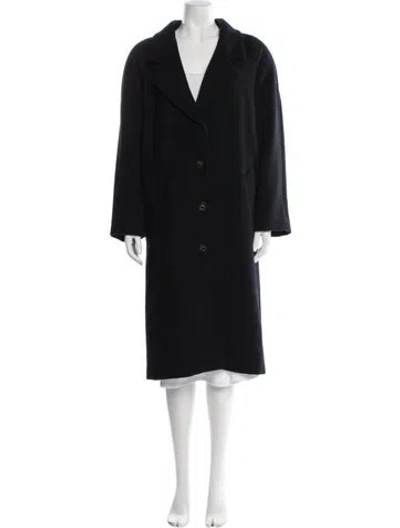 Pre-owned Donnybrook Wool Coat In Black