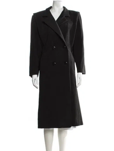 Pre-owned Donnybrook Wool Coat In Black