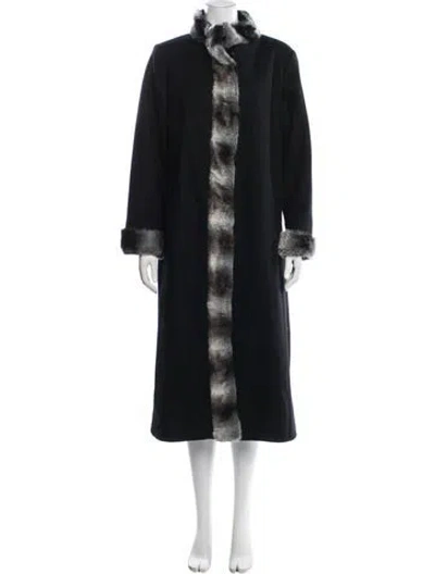 Pre-owned Donnybrook Wool Coat In Black