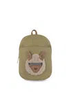 Donsje Animal-patch Backpack In White