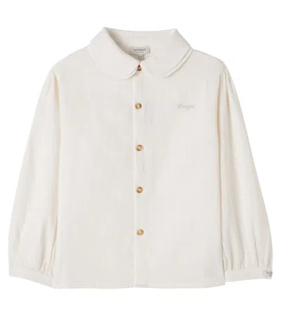 Donsje Anoeche Linen And Cotton Blouse In White