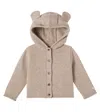 Donsje Baby Brittan Wool Cardigan In Neutral