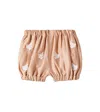 Donsje Baby Merin Embroidered Hemp-blend Bloomers In Pink