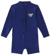 Donsje Baby Monoah Rashguard Swimsuit In Blue Marine