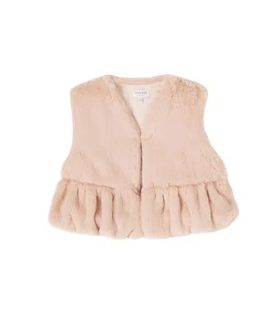 Donsje Baby Nilila Vest In Pink
