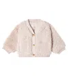Donsje Baby Olaan Cardigan In Neutral