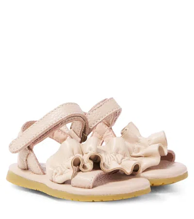 Donsje Baby Sandalen Yine Aus Leder In Pink