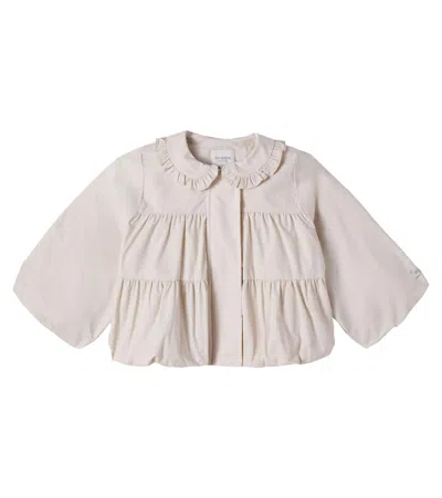 Donsje Baby Sandera Cotton Jacket In Nude
