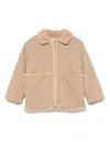 Donsje Bloci Cotton-blend Puffer Jacket In Neutrals